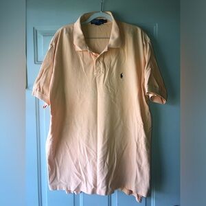 Polo Ralph Lauren peach polo shirt size XXL